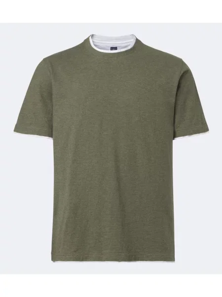 Tricou Fedeli din jerseu verde