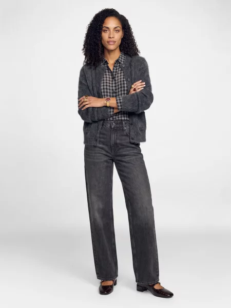 Blugi cu picior larg G-star Raw gri