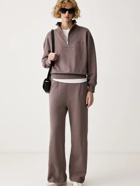 Calvin Klein Pantaloni de trening | Relaxed fit maro