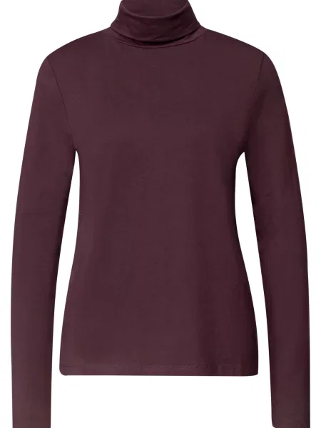 STREET ONE Tricou burgundy roșu