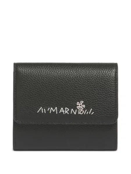 Portofel Marni din piele negru