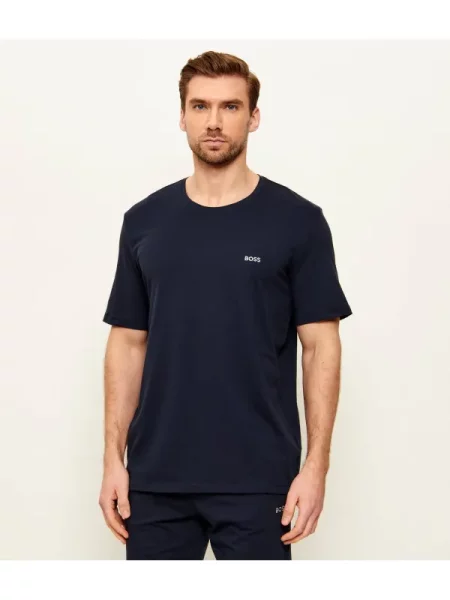 BOSS BLACK Tricou Mix&Match alb