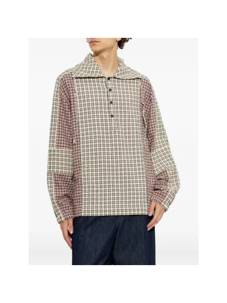 Koszula Dries Van Noten beżowa