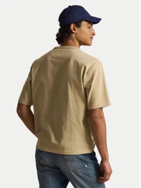 Majica Polo Ralph Lauren JERSEY-KNT-T-SHIRT bež