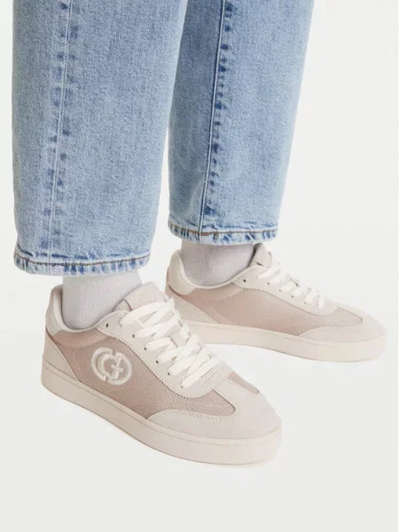 Tenisice Guess FLTJAC Bež bijela