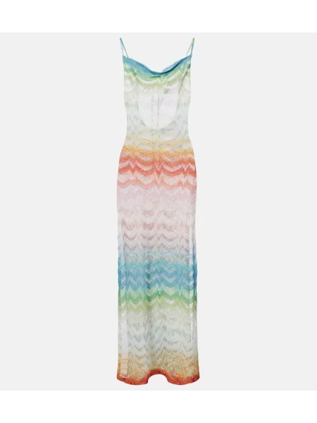 Rochie midi Missoni tricotate până la genunchi de costum