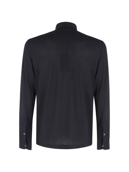 Μακρύς polo Filippo De Laurentiis μπλε