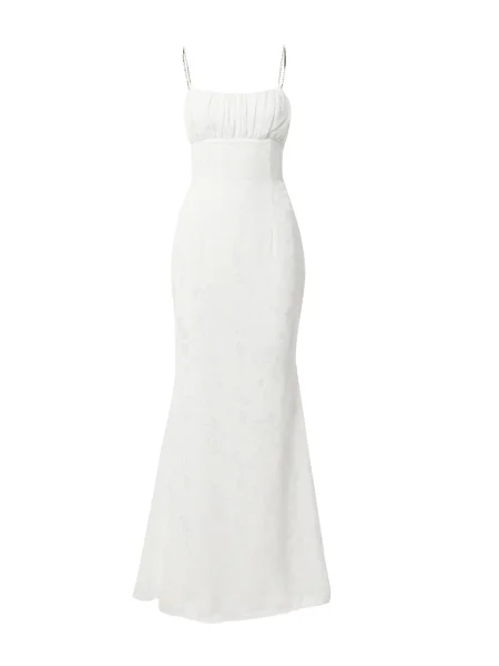 Nasty Gal Večernja haljina bijela