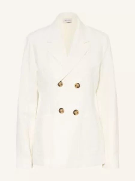 Ami Paris Marynarka Z Lnu weiss