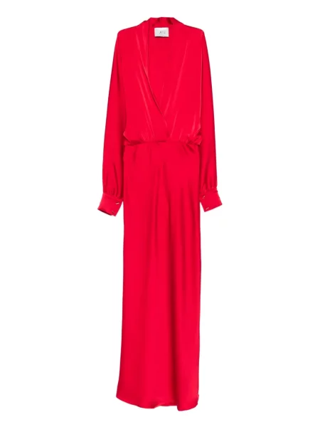 Rochie maxi Atu Body Couture până la genunchi de costum roșu