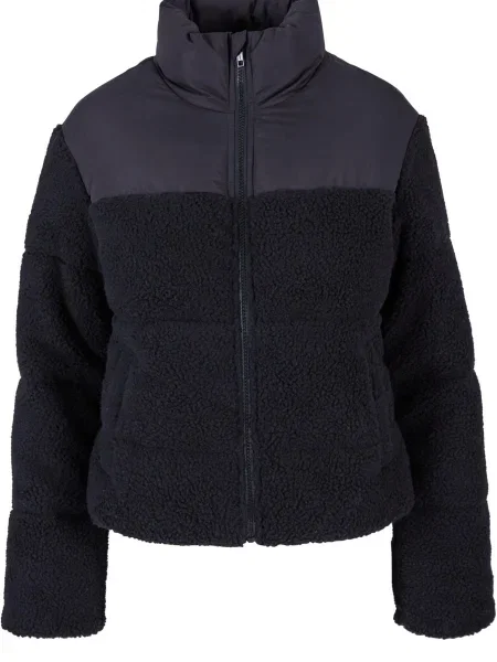 Urban Classics Geacă de iarnă gri metalic negru