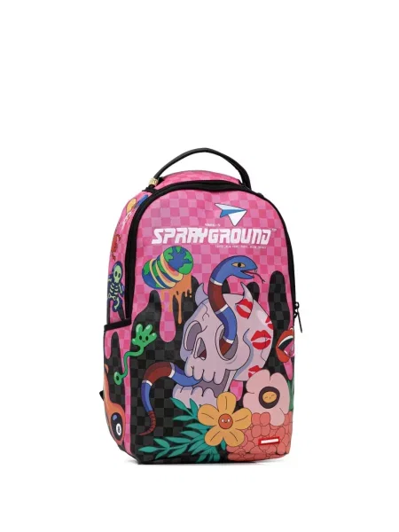 Ruksak Sprayground s printom ružičasta