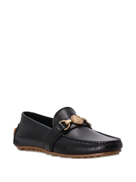 Pantofi loafer Moschino din piele negru