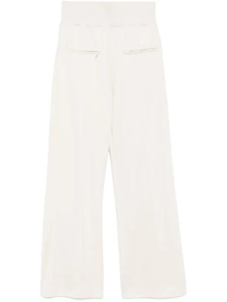 Pantaloni Courreges alb