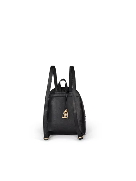 U.S. Polo Assn. rucsac pentru femei cu imitație de piele Jones negru