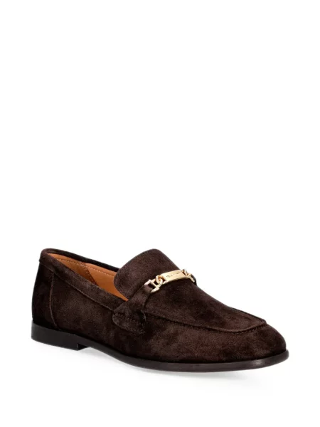 Pantofi loafer Gant din piele de căprioară cu autograf maro