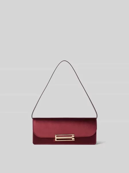 Torebka z uchwytem z metalowe zapięcie model D-TASCHE' Victoria Beckham