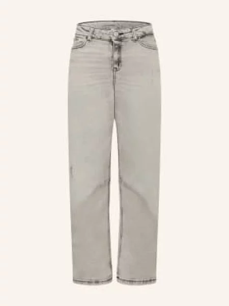 Calvin Klein Džíny Barrel Fit stone grey wash šedé
