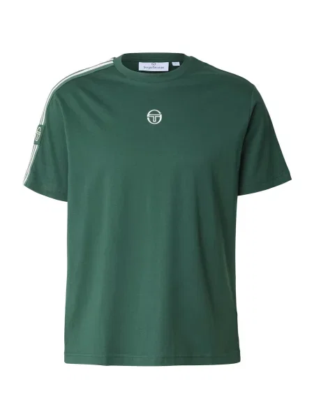 Sergio Tacchini Tricou Cesena Co verde închis alb