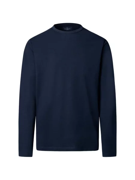 Lung tricou Hackett London albastru