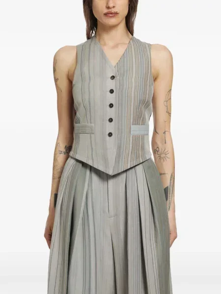 Kamizelka Vivienne Westwood w paski szara