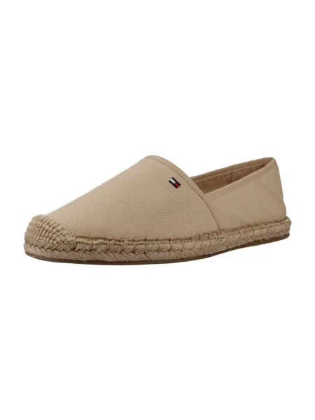 Espadrile Tommy Hilfiger Flag Canvas Espadrille Bej maro