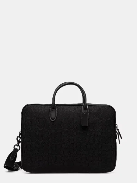 Чанта Coach черно