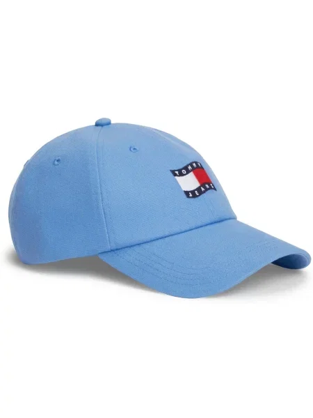 Tommy Jeans Șapcă bleumarin / azuriu / roșu / alb albastru