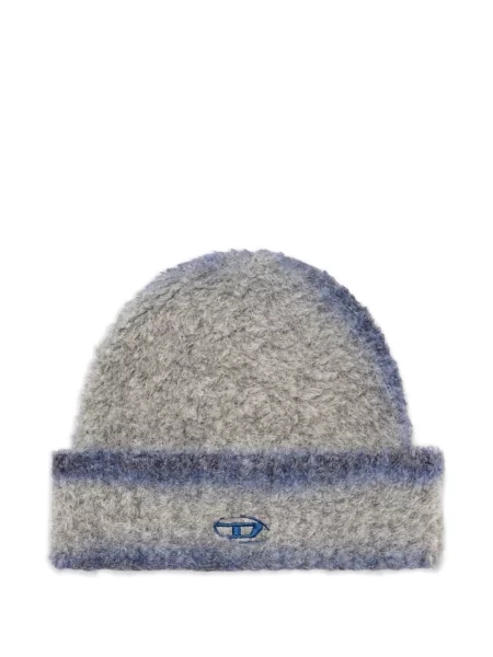 Căciulă Diesel cu broderie gri