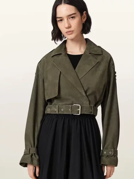 Кожаная куртка Allsaints
