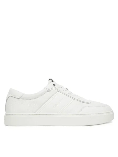 Calvin Klein Sneakers Clean Cup Low Lace Tape alb