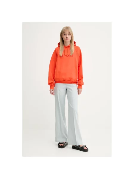 Bluza z kapturem Sunnei z kapturem pomarańczowa