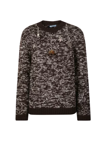 Sweter Prada wełniany