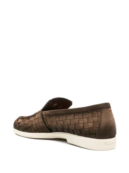Pantofi loafer Santoni maro
