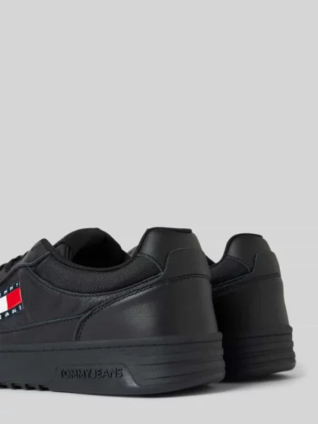 Tommy Jeans sneakersy skórzane TJM CUPSOLE LEATHER ESS czarny
