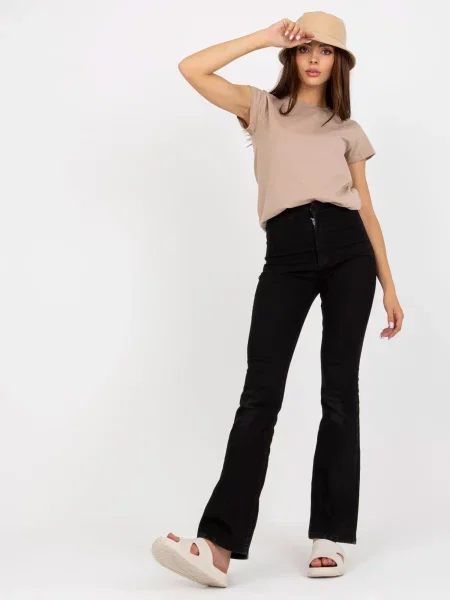 Tricou Fashionhunters bej