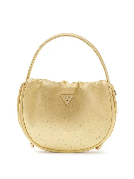 Τσάντα Guess Elsie Mini Χρυσό
