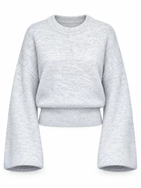 Ombre Megztinis pilka