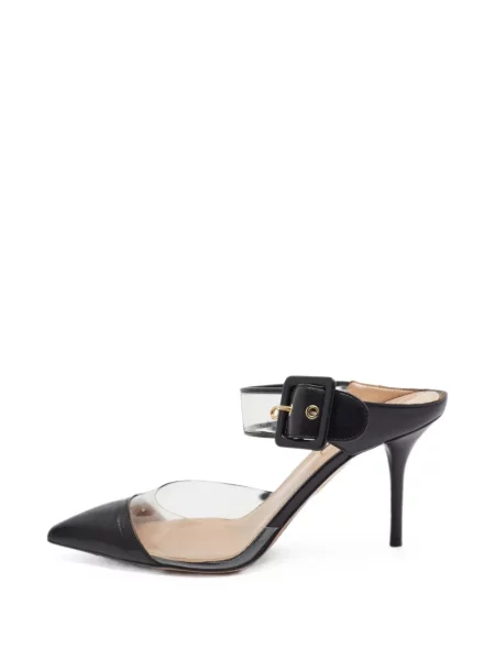 Презрамки сандали Aquazzura с катарама черно