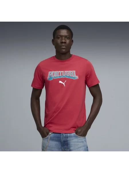 PUMA koszulka Portugalii ftblCulture Akcesoria S czerwony