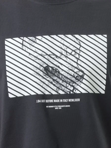 Футболка J.b4 Just Before сіра