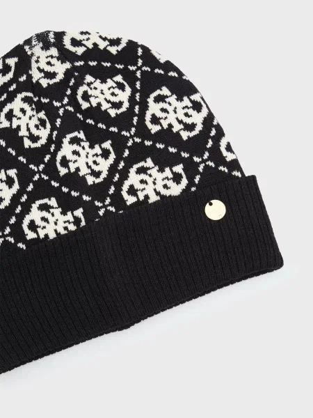 Шапка Guess с принтом