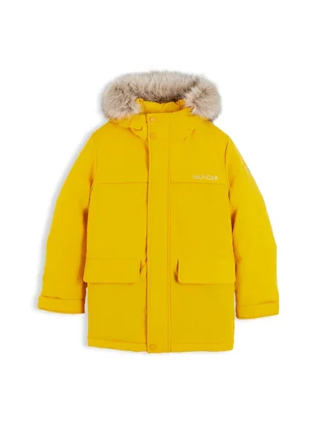 TOMMY HILFIGER Geacă de primăvară-toamnă galben