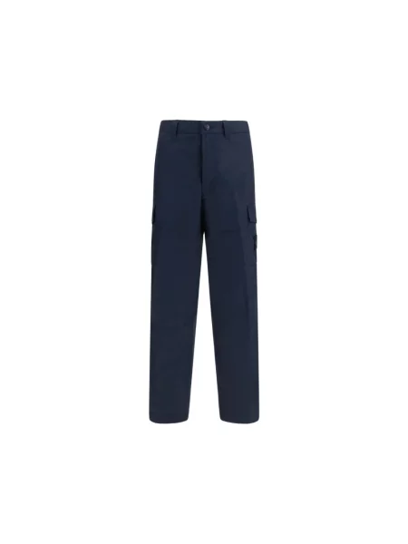 Spodnie cargo Stone Island z kamieniami niebieskie