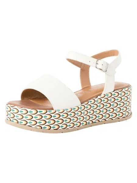 Tamaris Sandály bílá