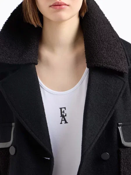 Майка Emporio Armani белая