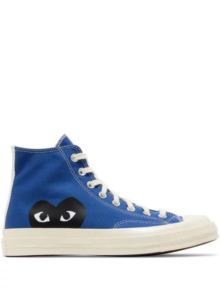 Sneakersy Comme Des Garcons Play niebieskie