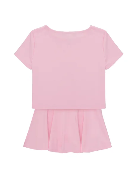 Fustă copii Polo Ralph Lauren roz