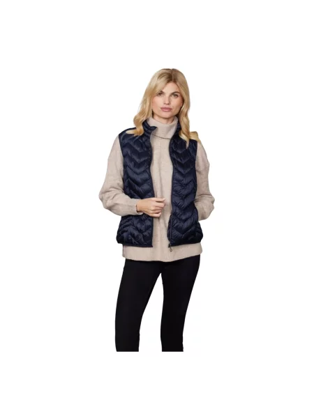 Kamizelka puchowa Junge niebieska