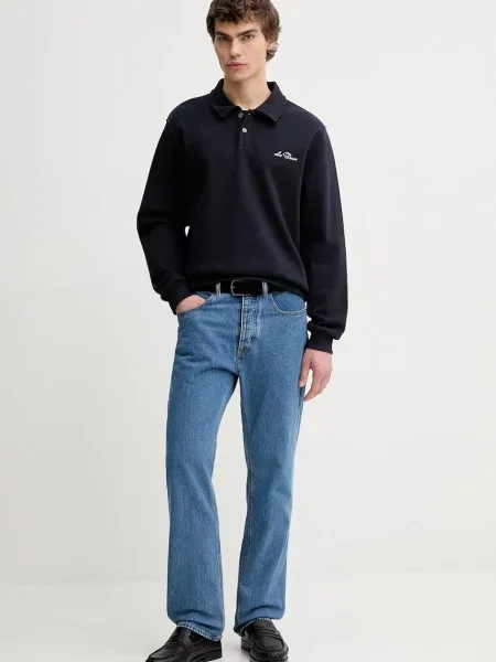 Кофта Les Deux однотонна синій